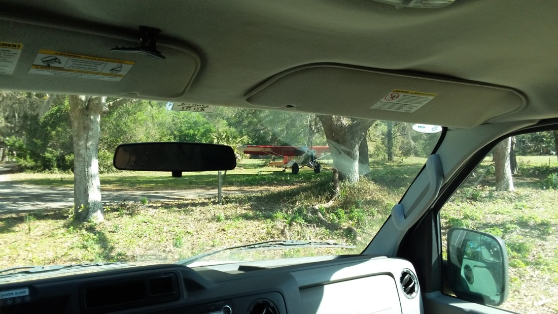 Carnegie Plan at the airstrip