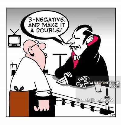 "B negative, and make it a double."