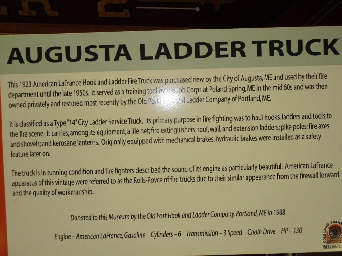augusta ladder truck explained