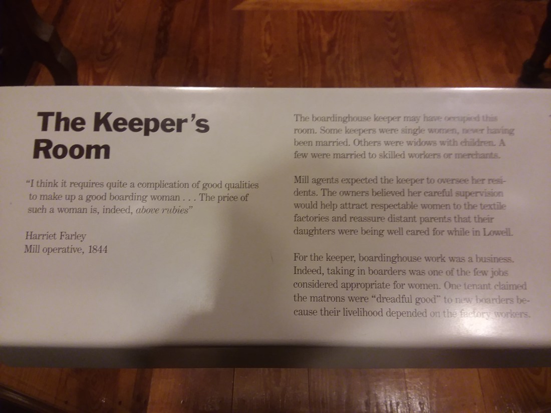 boarding house keepers room