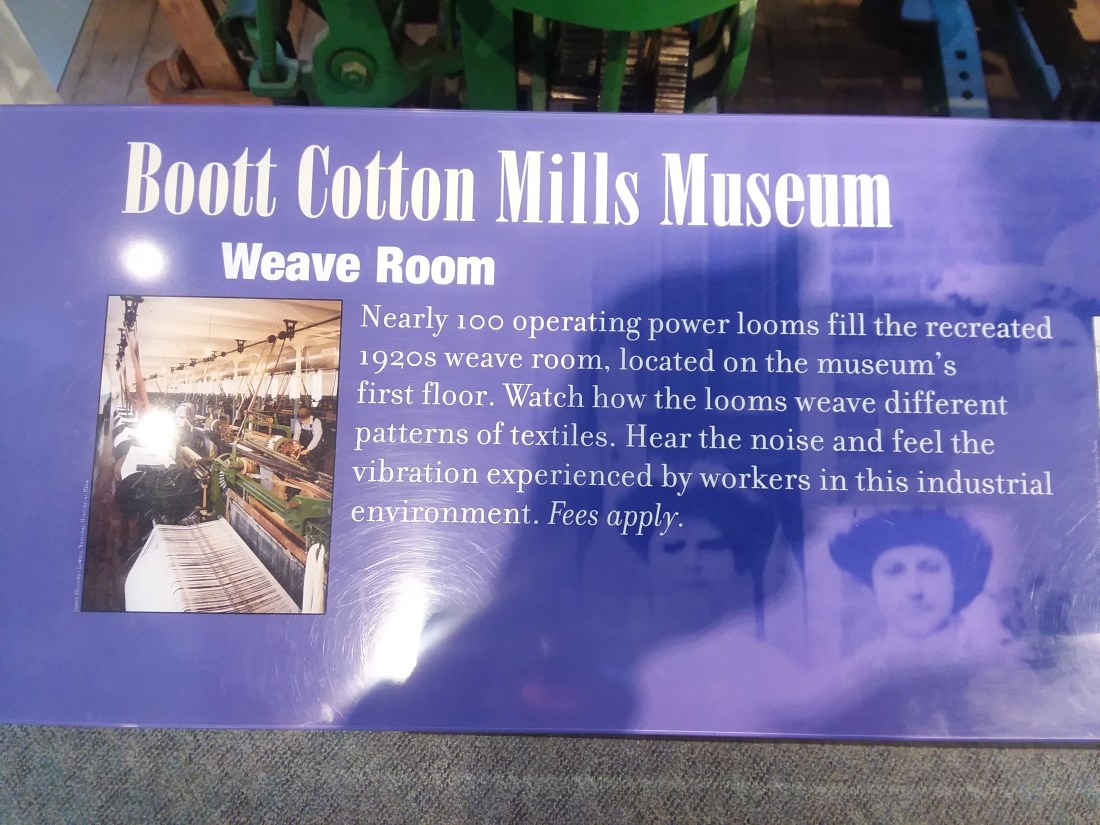 boott cotton mills museum explanation