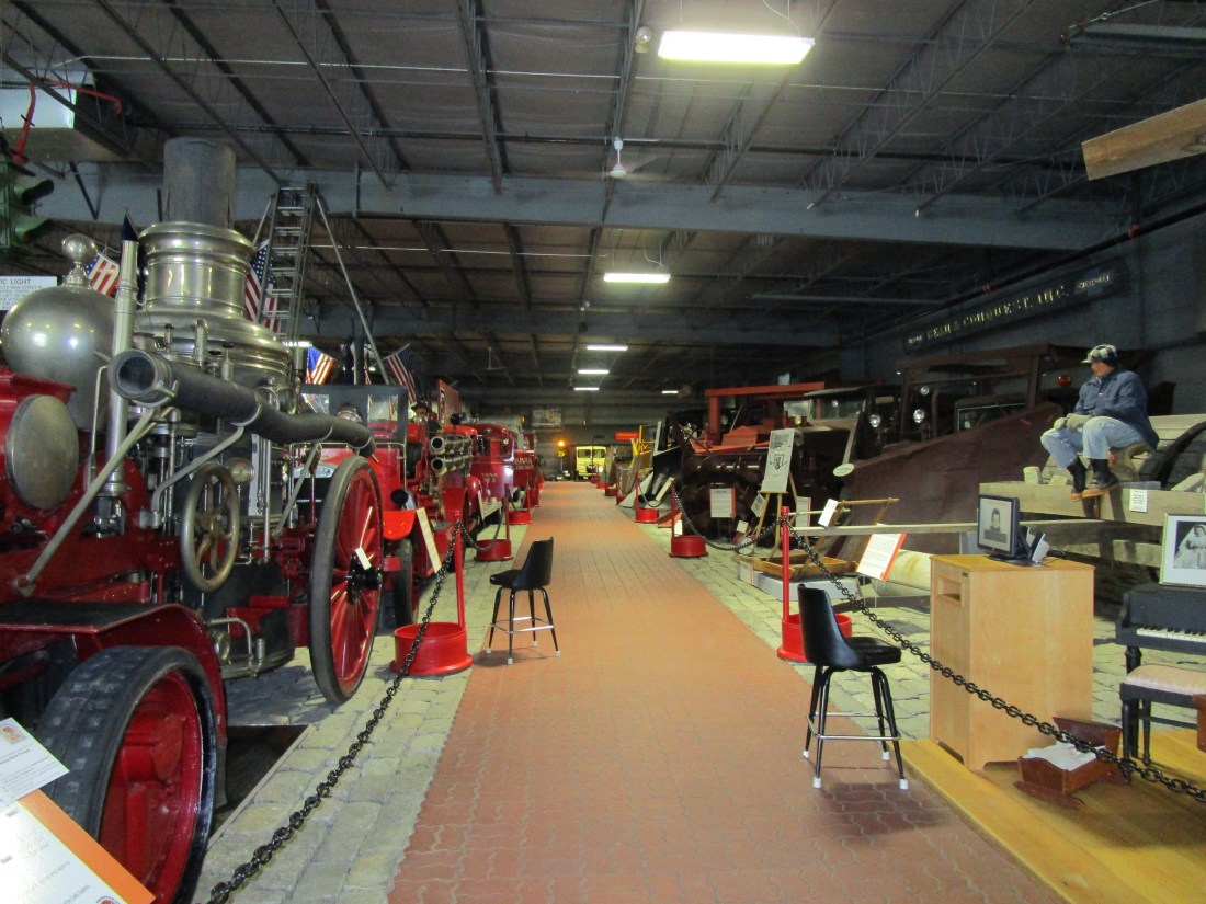 Cole Museum Fire Engine Snow Plow Row 1