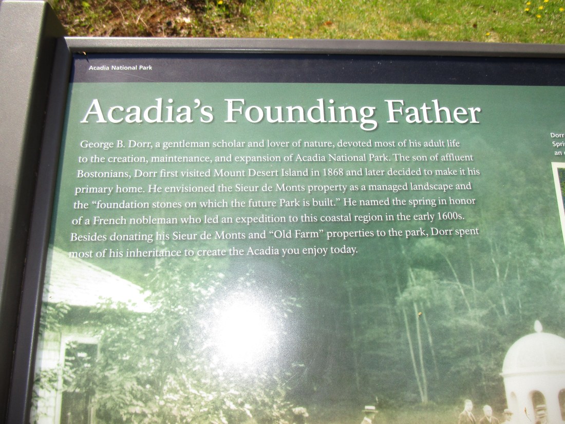 founding father blow up of sign