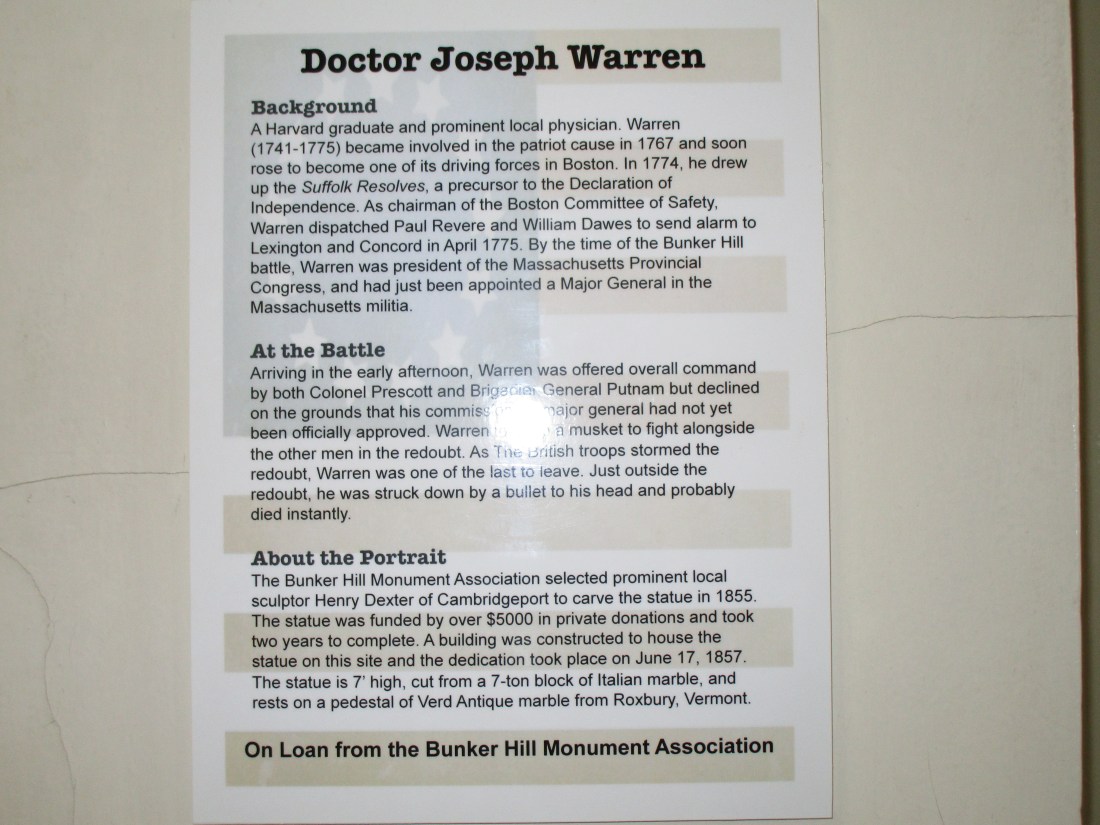 Joesph Warren Description