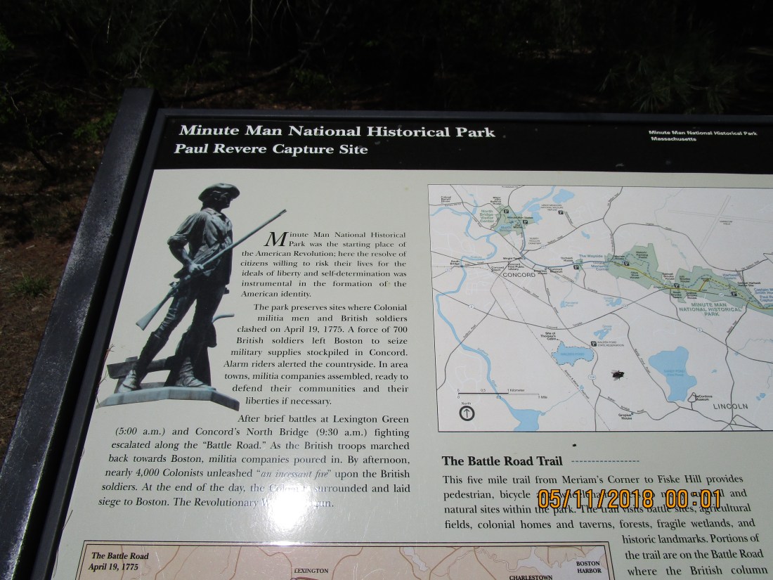 Paul Revere Capture Sight