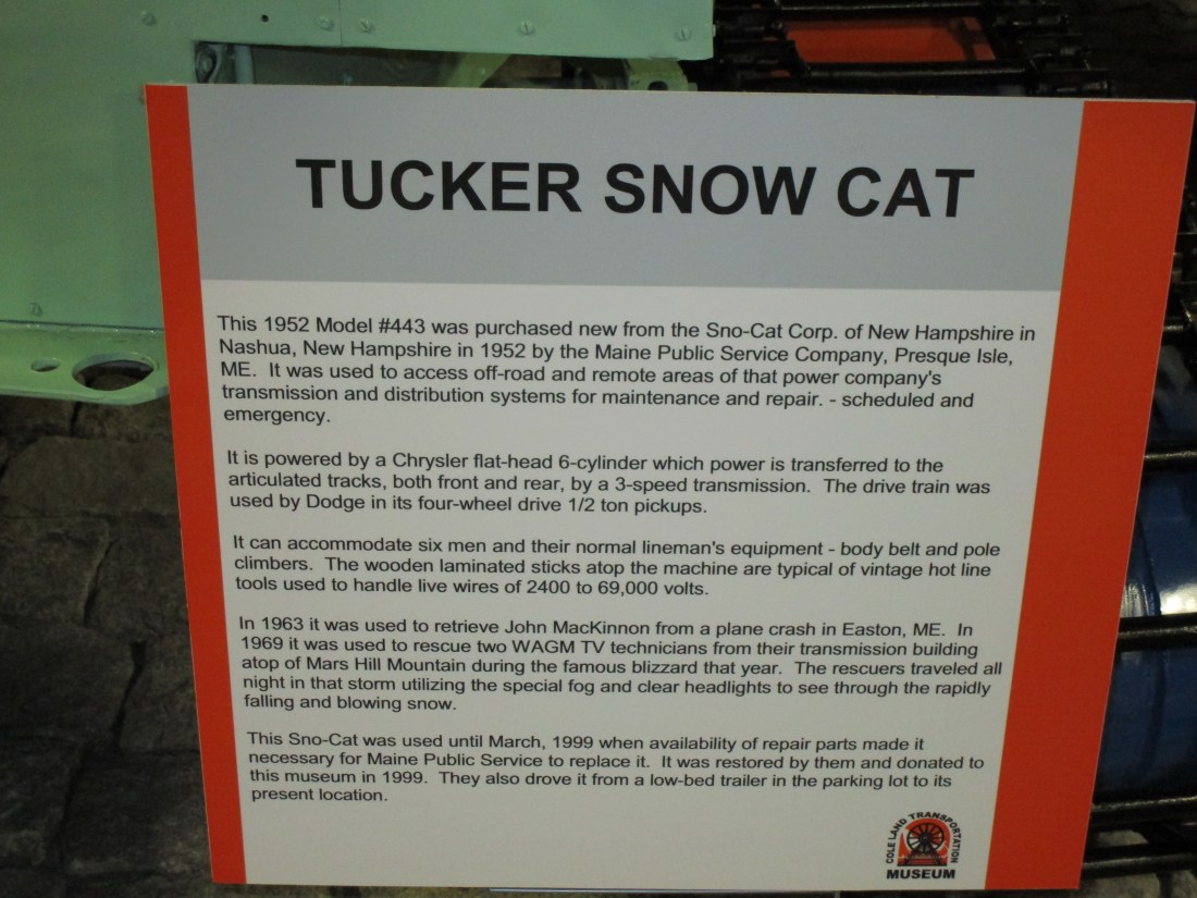 tucker snow cat explained