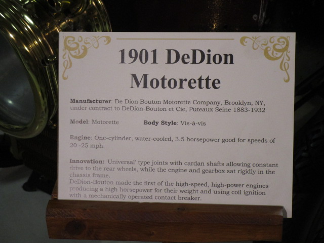 1901 DeDion