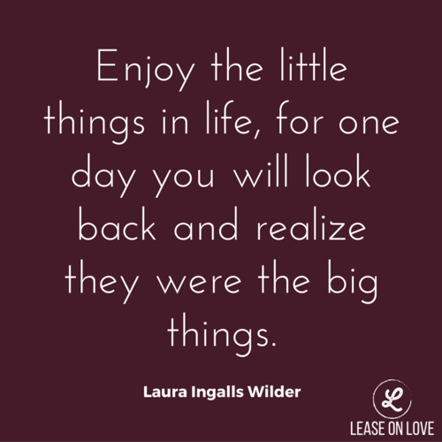 Image result for give thanks for the little things