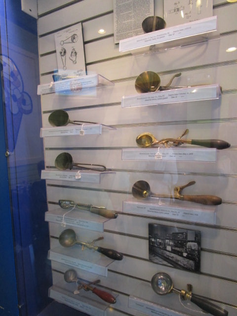 Ben and Jerry ice cream scoops