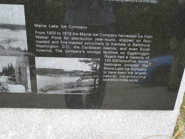 Cat hill maine lake ice company