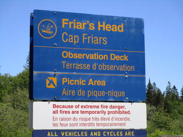 friars head picnic and lookout