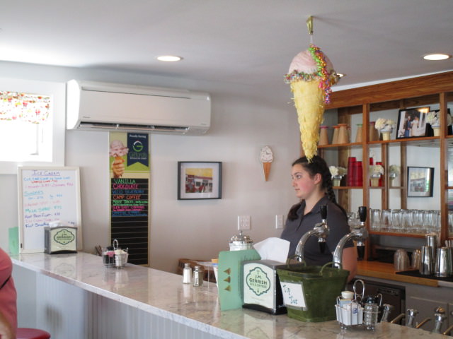 gerrish ice cream palor counter and server