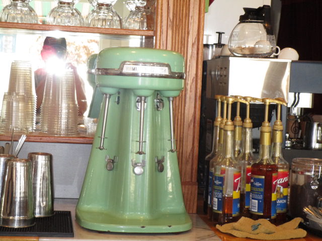 gerrish ice cream palor old fashioned shake mixer