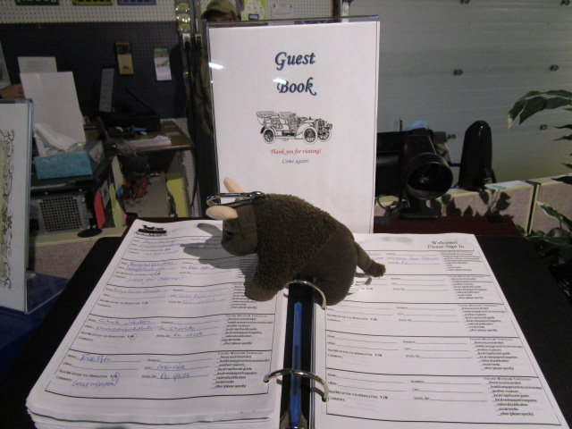 guest book and benny