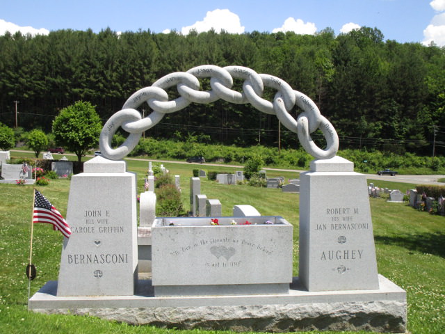 hope chains between two pedestels