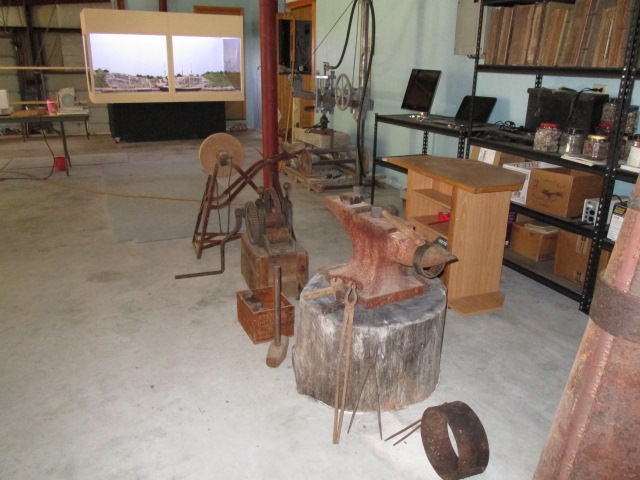 maine granite museum derrick blacksmith to be restored
