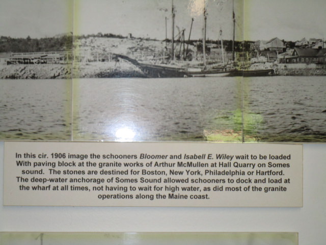 maine granite museum schooners waiting to be loaded