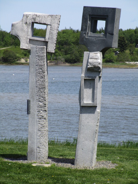 maine sculpture trail Milbridge best