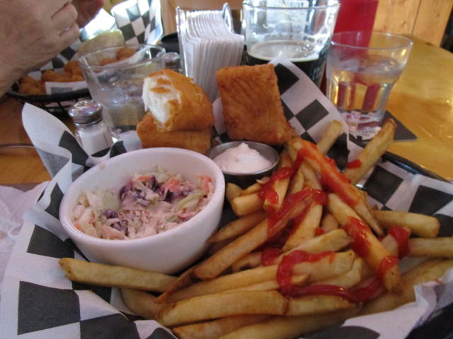 pickled wrinkles fish and chips