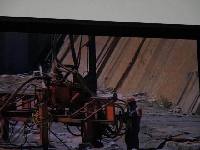 Rock of Ages quarry 3 drill