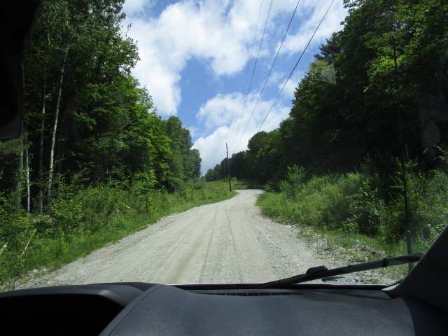 Rock of Ages road to quarry