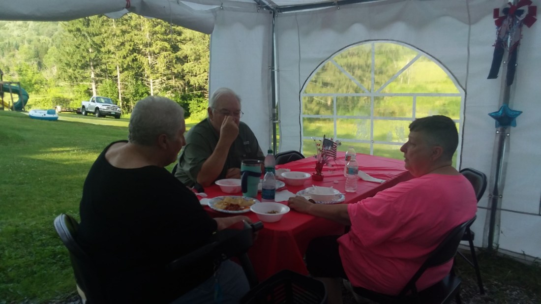 RV Picnic Connie and Bob