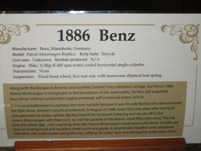 Saturday coffee and donuts 1886 benz