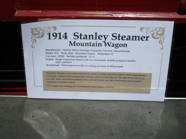Saturday coffee and donuts wagon 1914 Stanley Steamer