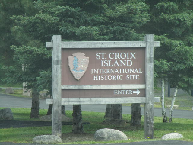 St Croix Entrance Sign