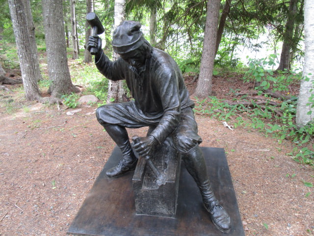 St Croix path plaque and sculpture 4