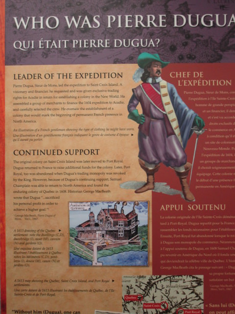 St Croix Pierre Dugua