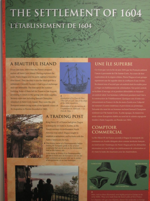 St Croix settlement of 1604