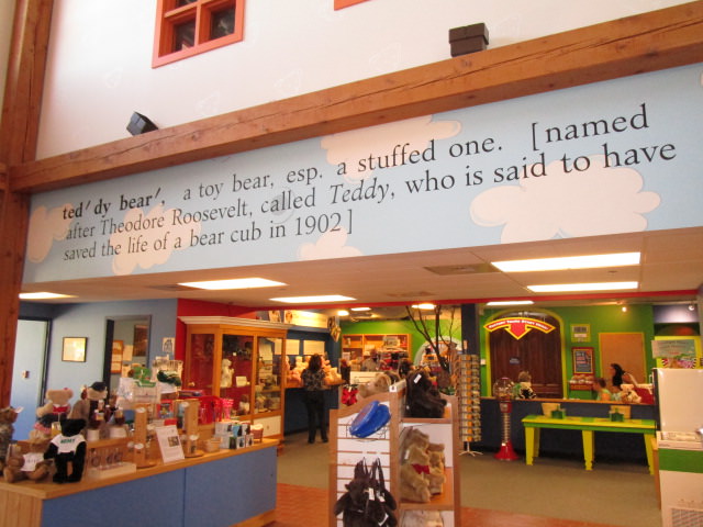 Vermont Teddy Bear sign teddy rossevelt best