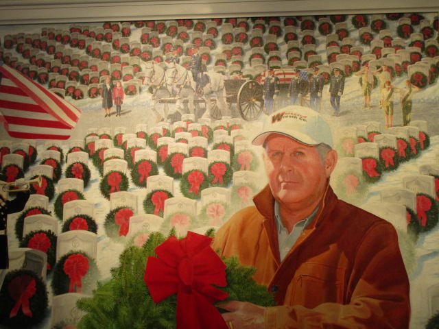 wreaths across america founder picture close up
