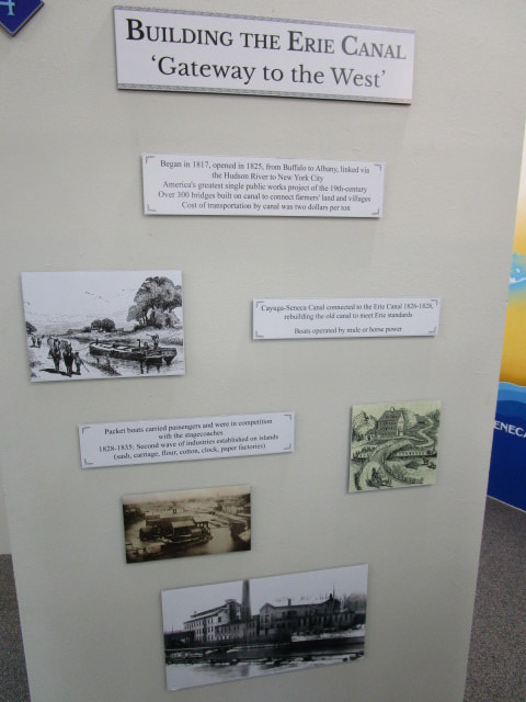 building the erie canal 3 overall poster