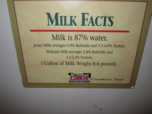 cabot milk facts