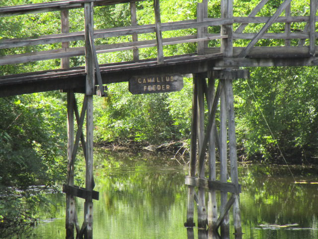 camllus feeder canal ran up to camllus 9 miles
