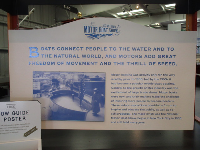 cleveland dodge memorial launch building national motorboat show poster why a show