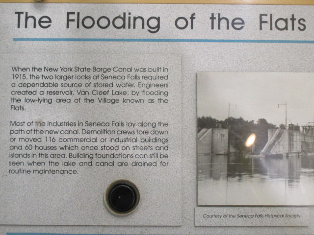 erie barge canal flooding the flats