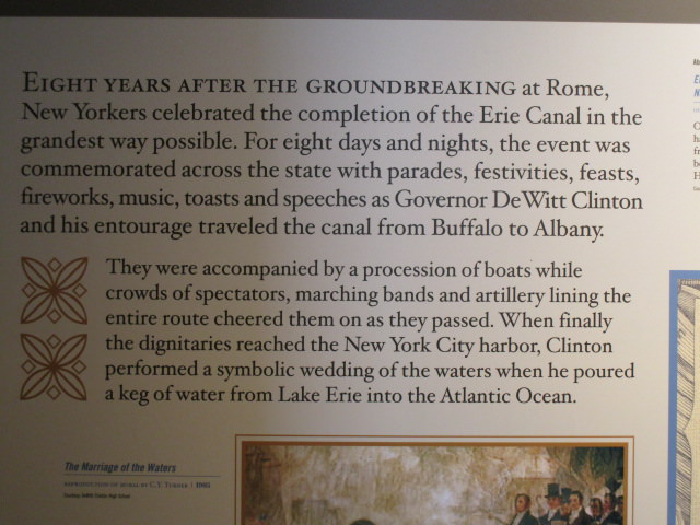 erie canal celebration completion