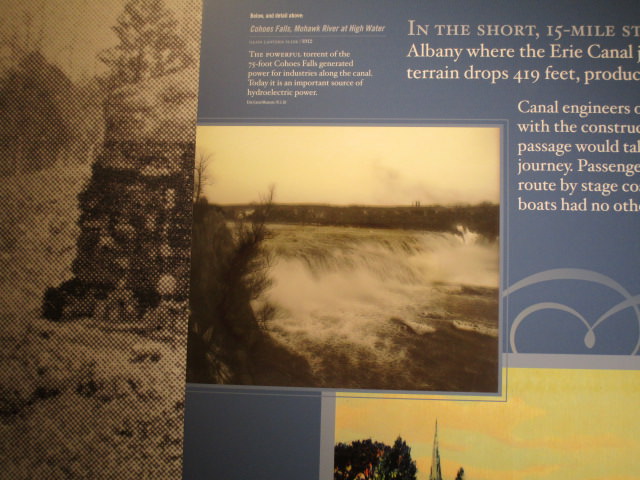 erie canal eastern section sched to albany problem of picture of falls