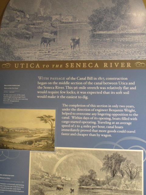 erie canal first section utica to seneca river
