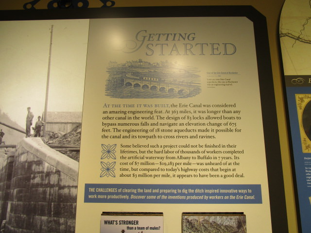 erie canal getting started