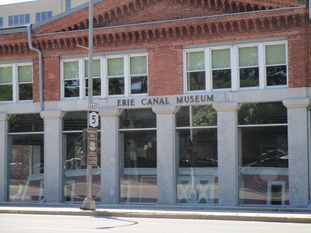 erie canal museum outside view of building