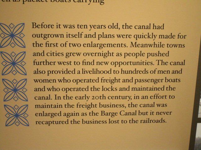 erie canal need to enlarge