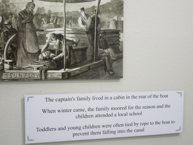 family life on the canal 4 captains family living quarters