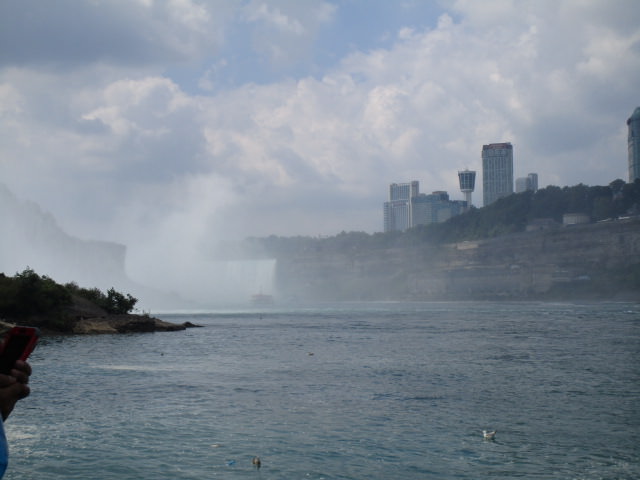 niagara gorge fm the boat