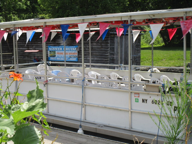 our boat for the cruise