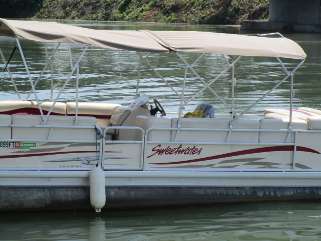 Our boat for the ride