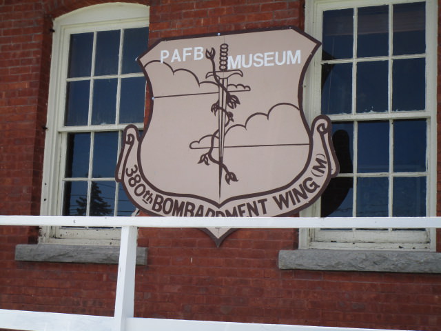 PAFB Museum outside sign